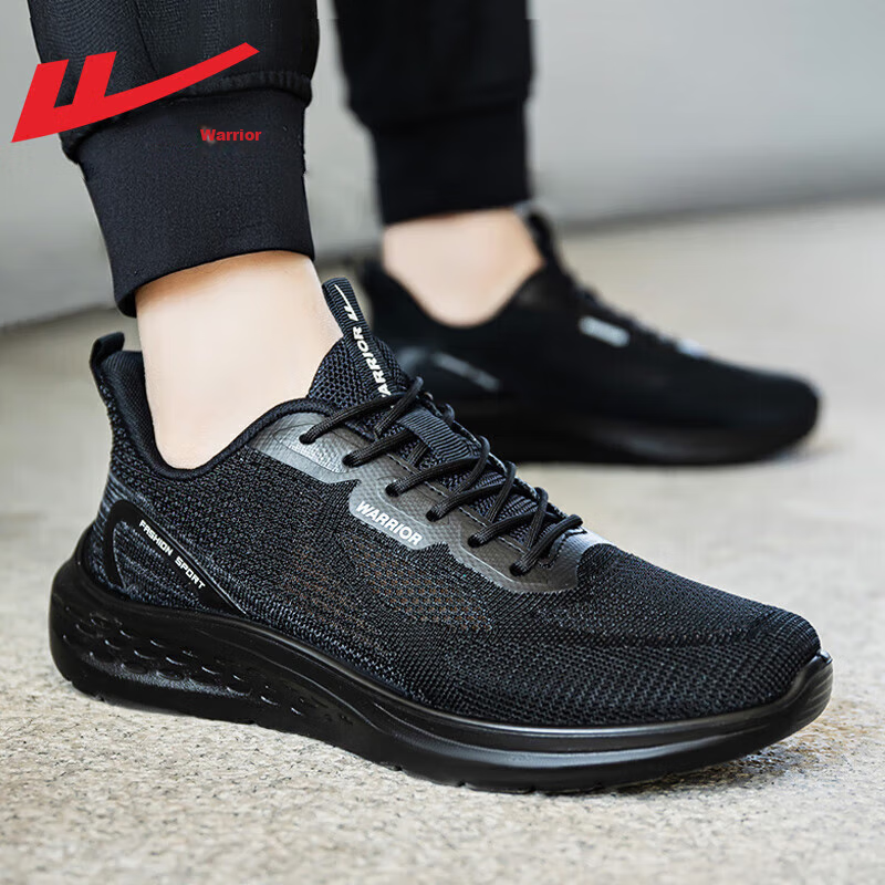 Warrior Running Shoes for Men, Lightweight Breathable Soft-Soled Mesh Shoes, Sho...