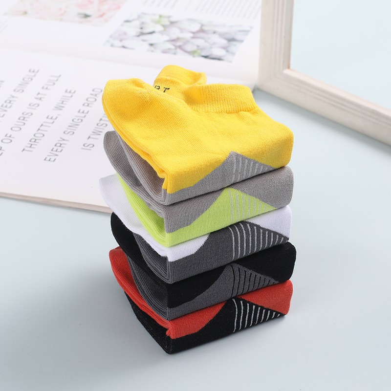 Playboy Men's Short Socks, Breathable, Sweat-Absorbing Cotton Socks, Mesh Thin S...