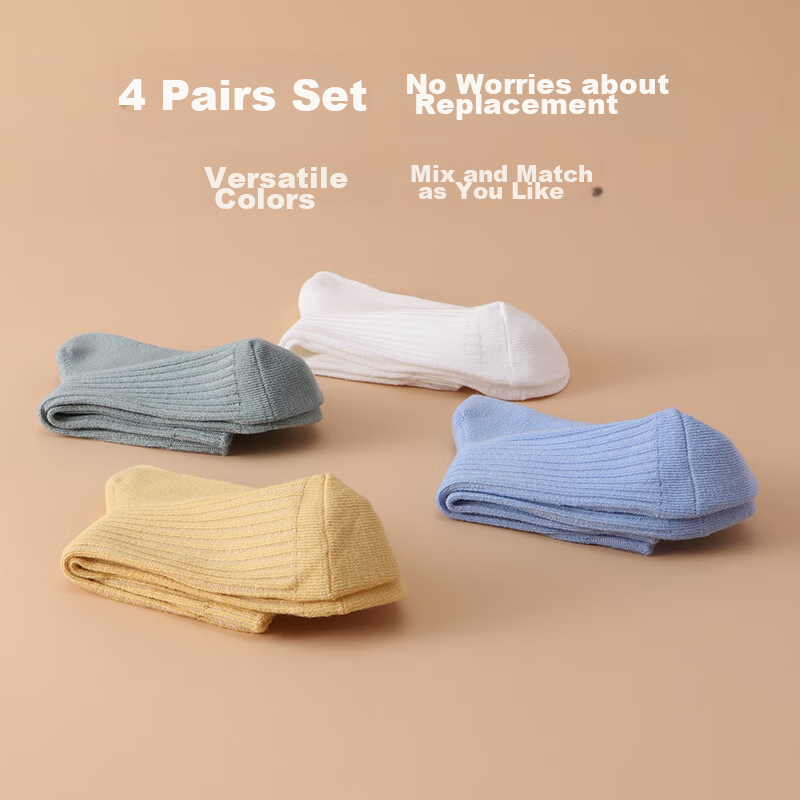 Hongdou Children's Socks, Boys And Girls All-Season Socks, Sports Cotton Socks,...