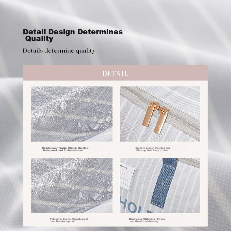 EACHY Quilt Storage Bag, Moving Bag, Clothes And Quilt Luggage Organizer, Waterp...