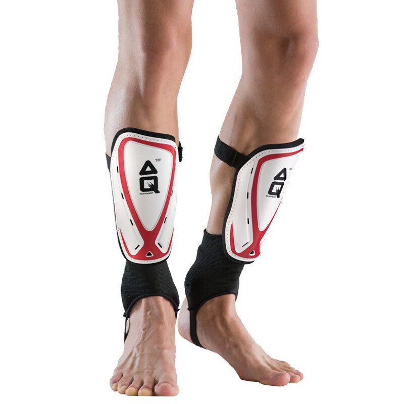 AQ Soccer Shin Guards for Adults And Children, Sports Protective Gear S63682, Tw...