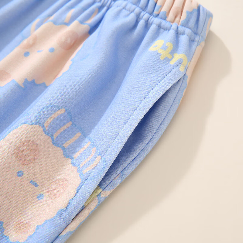 Hongdou Children's Pajamas, Spring And Autumn, Boys And Girls, Pure Cotton Home...