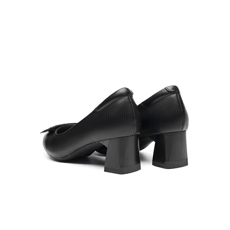 Hongqingting Fashion Square Buckle Commuter High Heels, Women's Pumps, Elegant T...