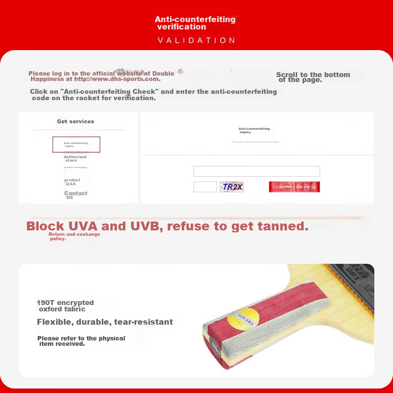 DHS Kuangbiao Table Tennis Racket, Penhold Grip, Combination of Looping And Fast...