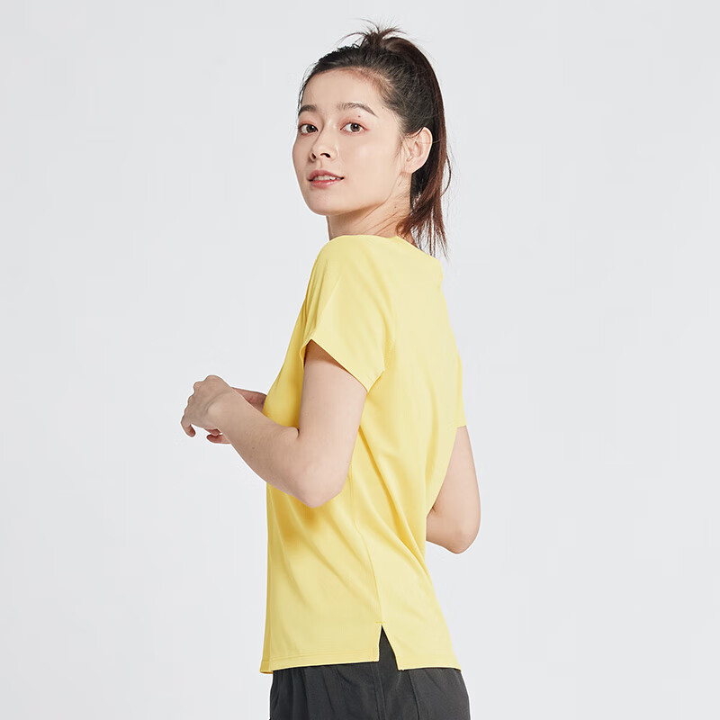 Fandimu Sports T-Shirt, High-Elastic Breathable Training Fitness Running Quick-D...