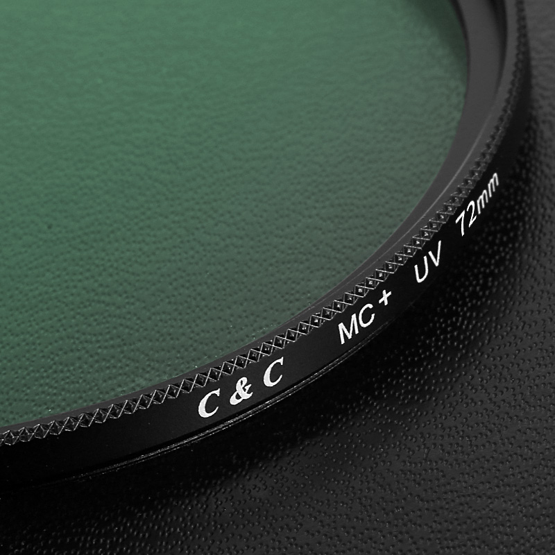 C&C CMC UV Filter 72mm, Mirrorless And DSLR Camera Lens Protector, Multi-Coated,...