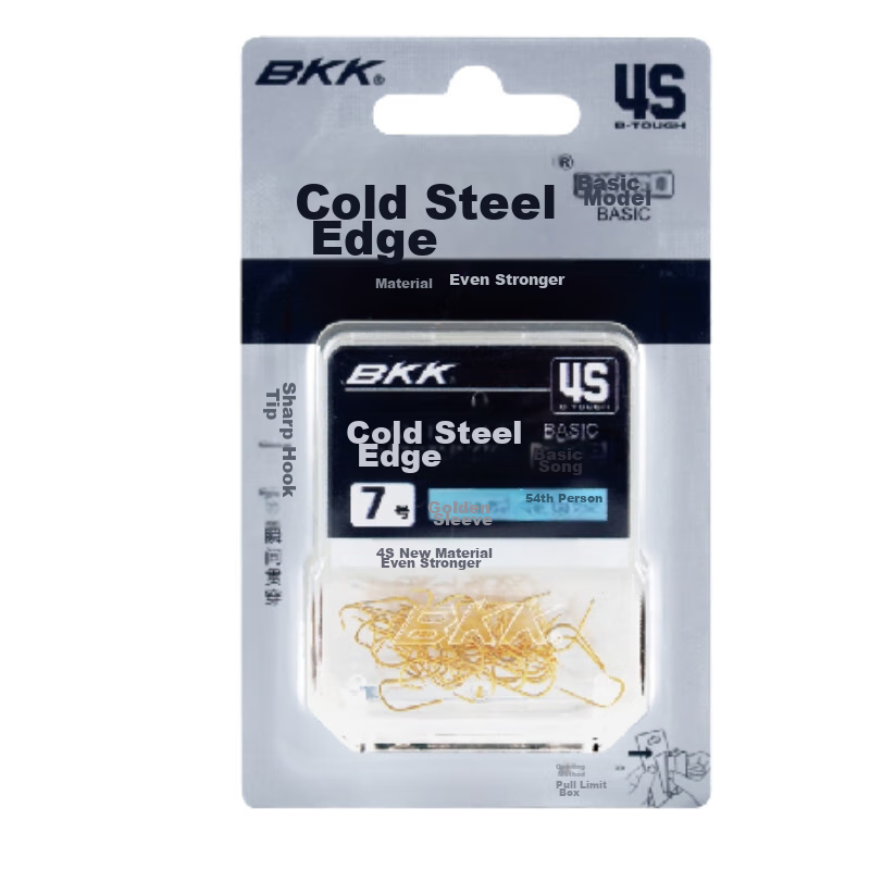 BKK4S Cold Steel Spikes, Large Package, Loose, Golden Sleeves, Barbed And Barble...
