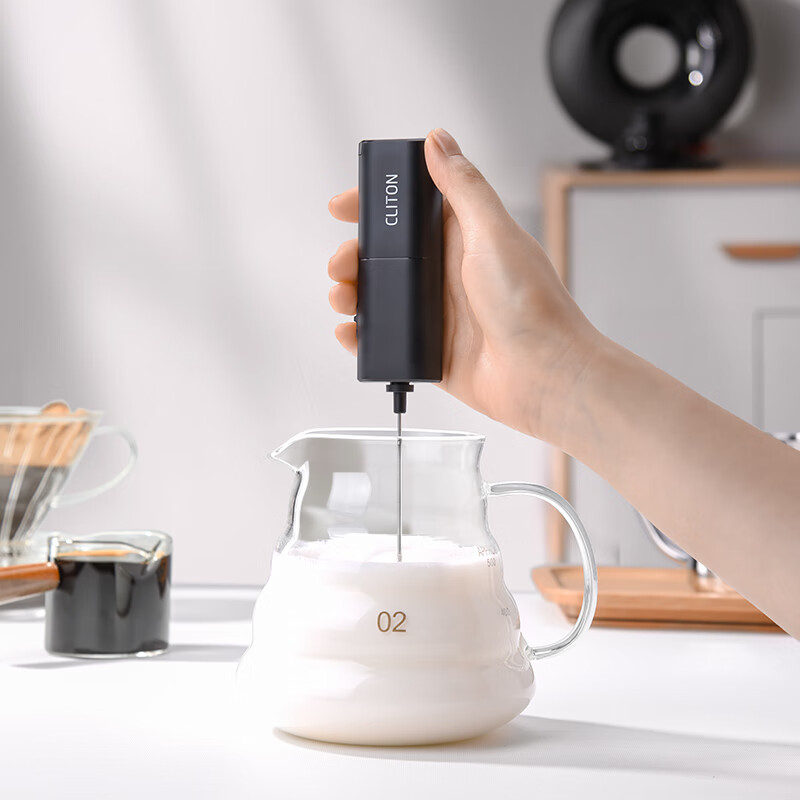 CLITON Electric Coffee Grinder, Hand-Crank Coffee Bean Grinder, Pour-Over Coffee...