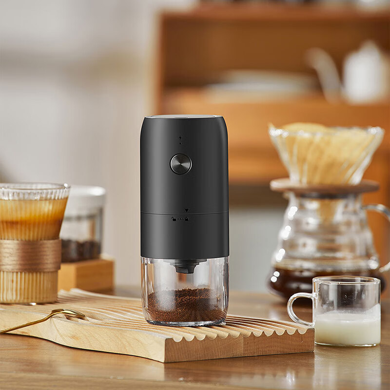 CLITON Electric Coffee Grinder, Hand-Crank Coffee Bean Grinder, Pour-Over Coffee...