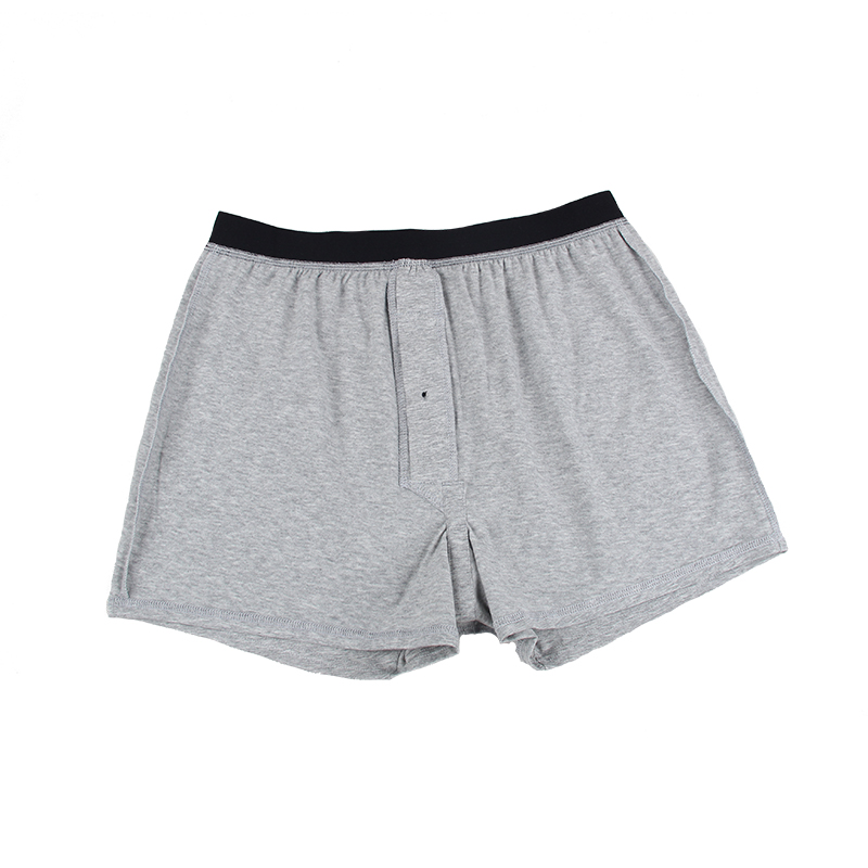 BXMAN Loose Men's Boxer Briefs, Cotton Knit Aro Pants, Elastic Boxer Shorts, 2-P...