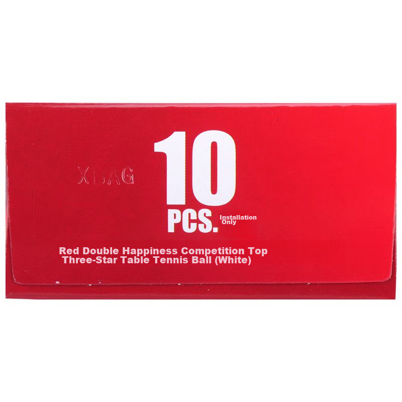 DHS (Double Happiness) Table Tennis Three-Star, Saitei ABS New Material 40+, 3-S...