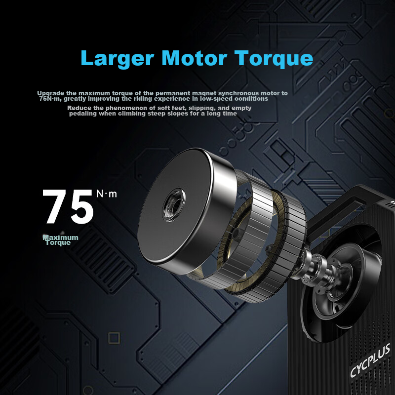 CYCPLUS Fitness T2 Intelligent Direct-Drive Cycling Trainer, Indoor Mountain And...