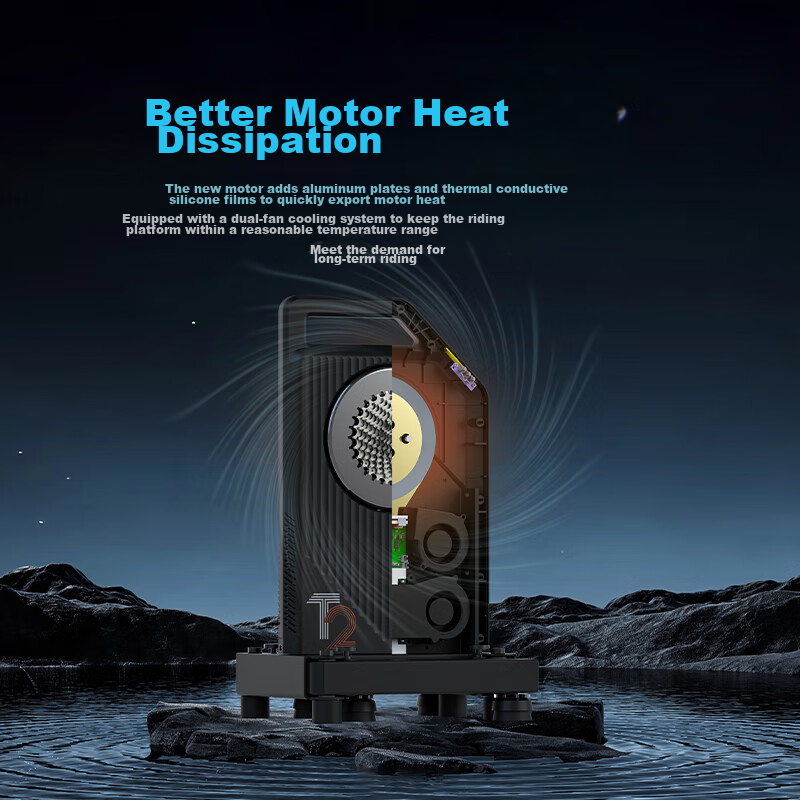 CYCPLUS Fitness T2 Intelligent Direct-Drive Cycling Trainer, Indoor Mountain And...