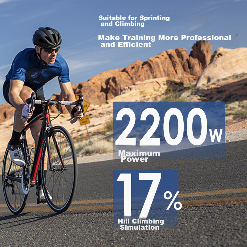 CYCPLUS Fitness T2 Intelligent Direct-Drive Cycling Trainer, Indoor Mountain And...