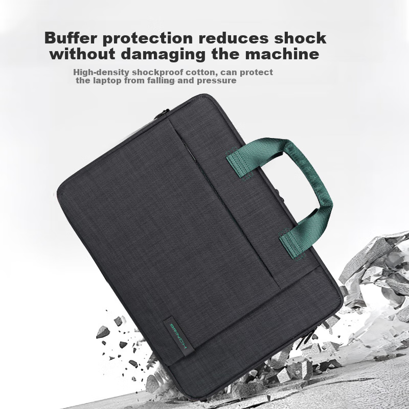 BRINCH 15.6/16 Inch Laptop Bag Shockproof Business Large Capacity for Huawei App...
