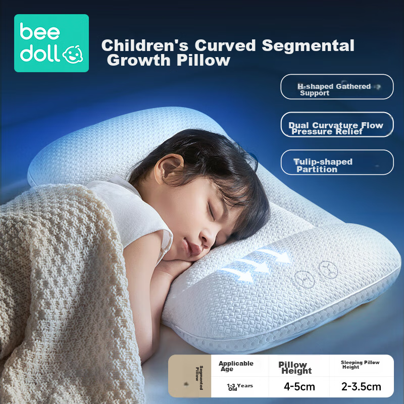 Beedoll Children's Pillow for Ages 1 And Above, Baby Pillow for 2-3 Years Old, G...