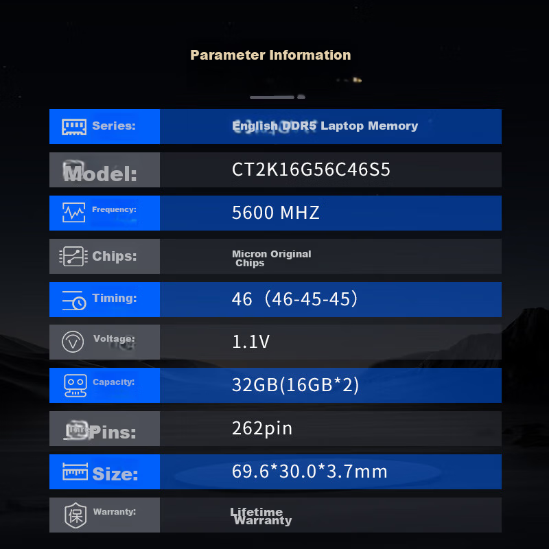 Crucial 32GB (16GB×2) Kit, DDR5 5600MHz, Laptop Memory Module, Micron (Formerly...