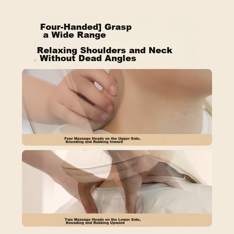 SKG Neck Massager, Shoulder And Trapezius Muscle Massager, Neck And Waist Protec...