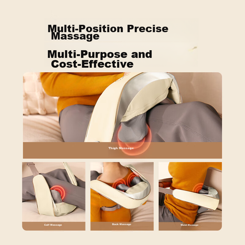 SKG Neck Massager, Shoulder And Trapezius Muscle Massager, Neck And Waist Protec...