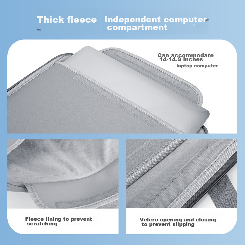 VICTORIATOURIST Laptop Bag, Handheld Notebook Bag, 14-Inch Sleeve, Protective Ca...