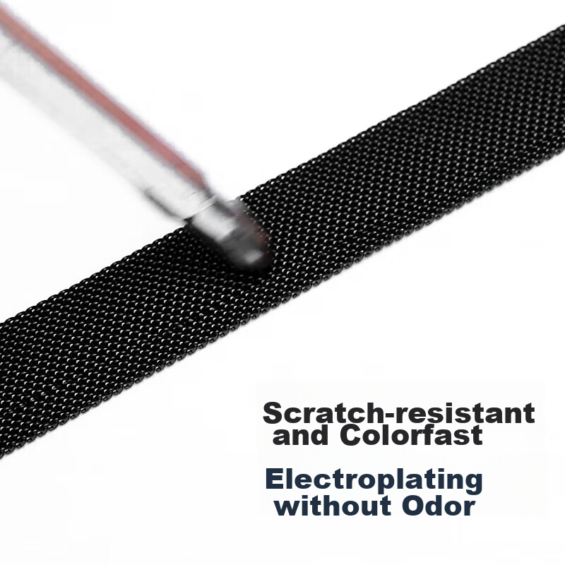 Watchbond Compatible with Xiaomi Mi Band 10 Strap 9/8/NFC Version Milanese Magne...