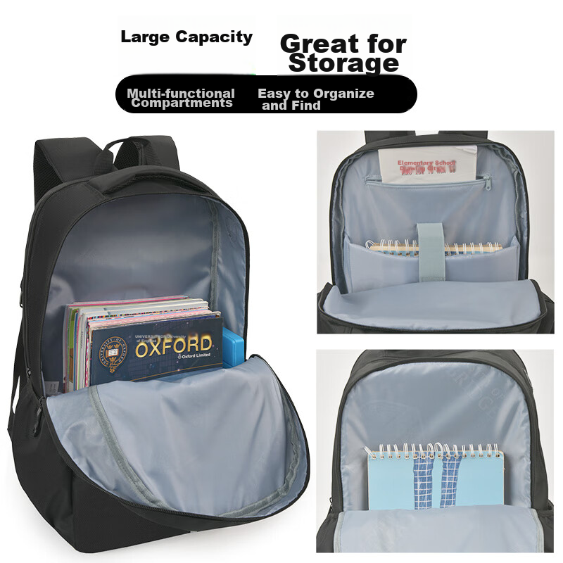 UNIVERSITY OF CAMBRIDGE Backpack for Middle School Boys, Lightweight Large Capac...
