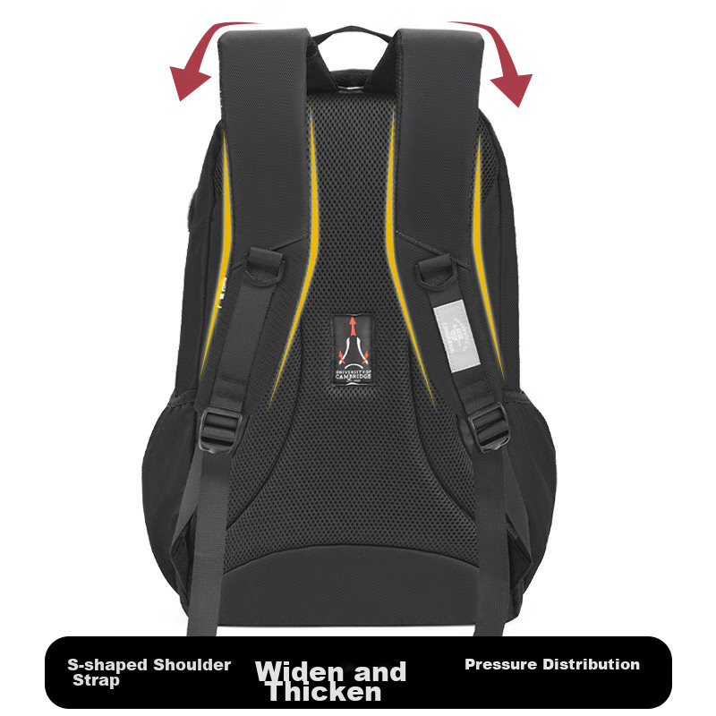 UNIVERSITY OF CAMBRIDGE Backpack for Middle School Boys, Lightweight Large Capac...