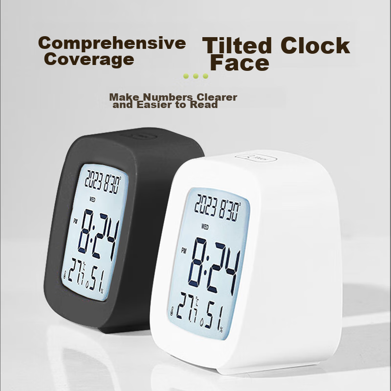 BBA Alarm Clock with Temperature And Humidity Meter, Student-Specific Electronic...