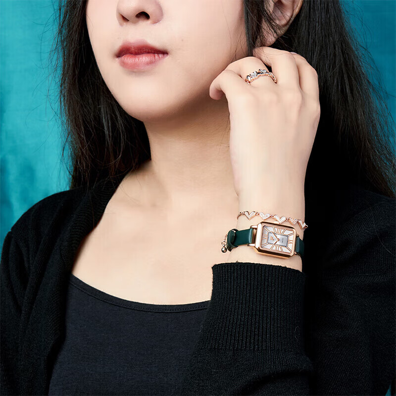 FILA Women's Watch, Retro Simple Square Watch, Ladies Wristwatch, Qixi Gift for...