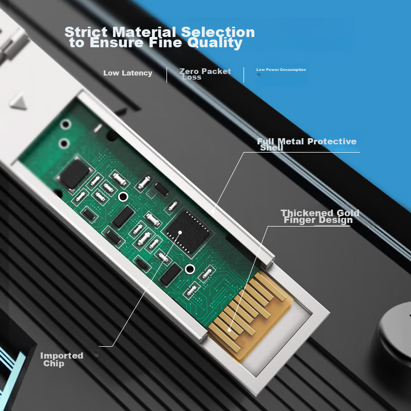Itcom Gigabit Optical Module, 1.25G Multi-Mode Dual-Fiber Optical Module, 850LC5...