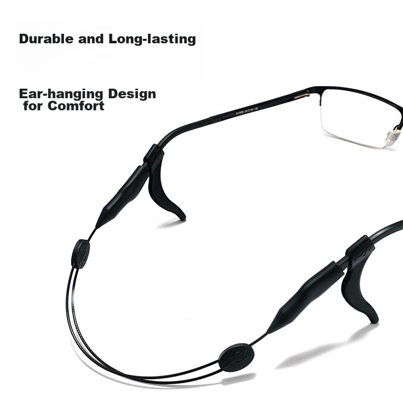 HB Children's Thick Temple Eyeglass Strap 1 Piece, Adjustable Retractable Sports...