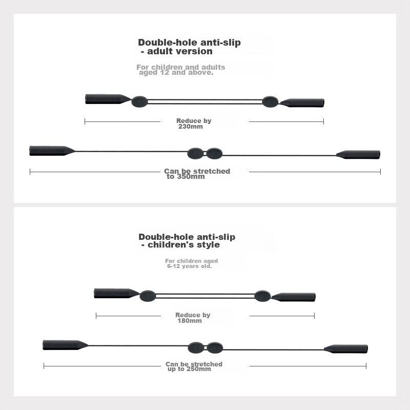 HB Children's Thick Temple Eyeglass Strap 1 Piece, Adjustable Retractable Sports...