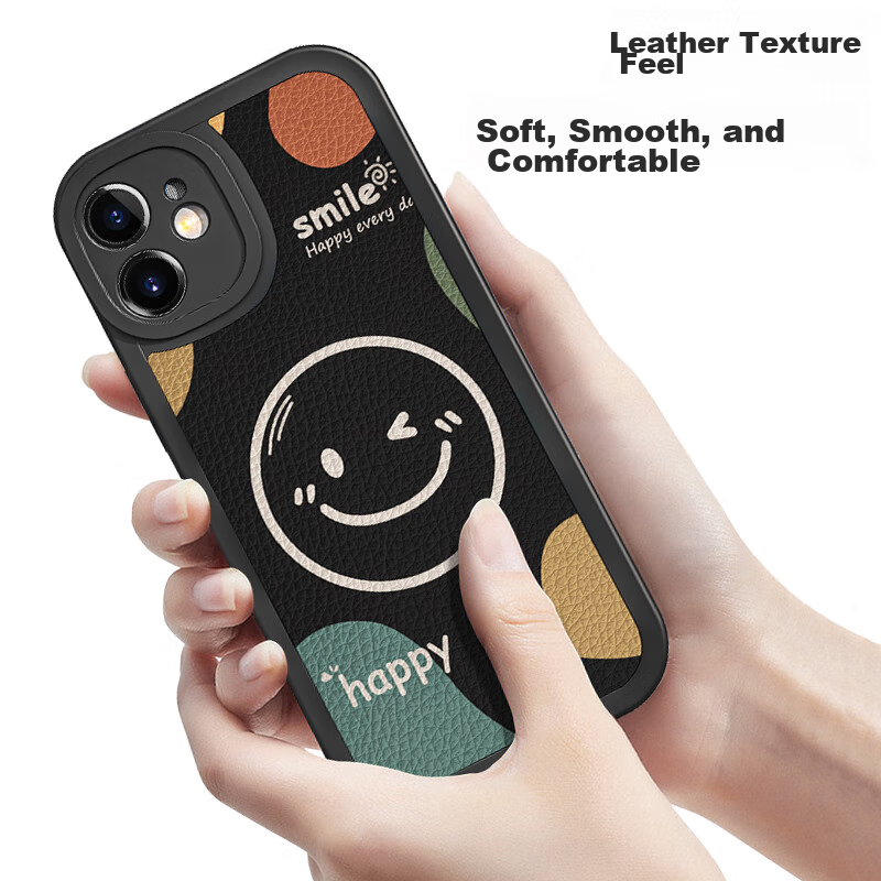 HotFire IPhone 11 Case, IPhone 11 Protective Cover, Shockproof Smiley Face Lambs...