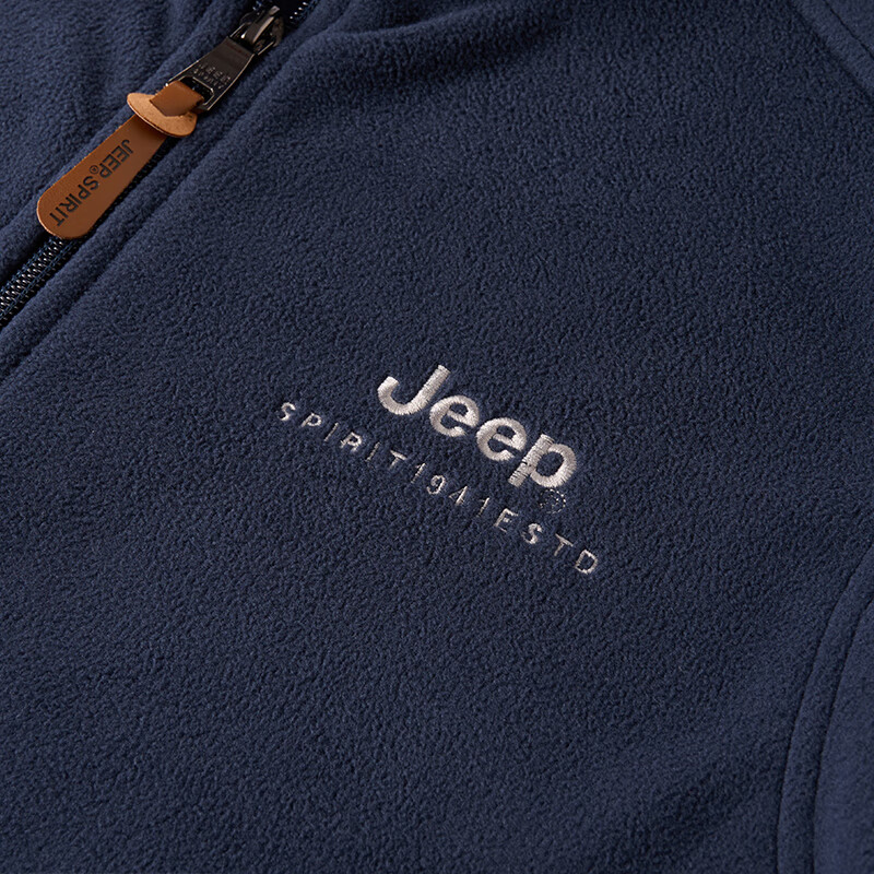 JEEP SPIRIT Men's Spring and Autumn Fleece Outdoor Casual Sleeveless Vest Men's...