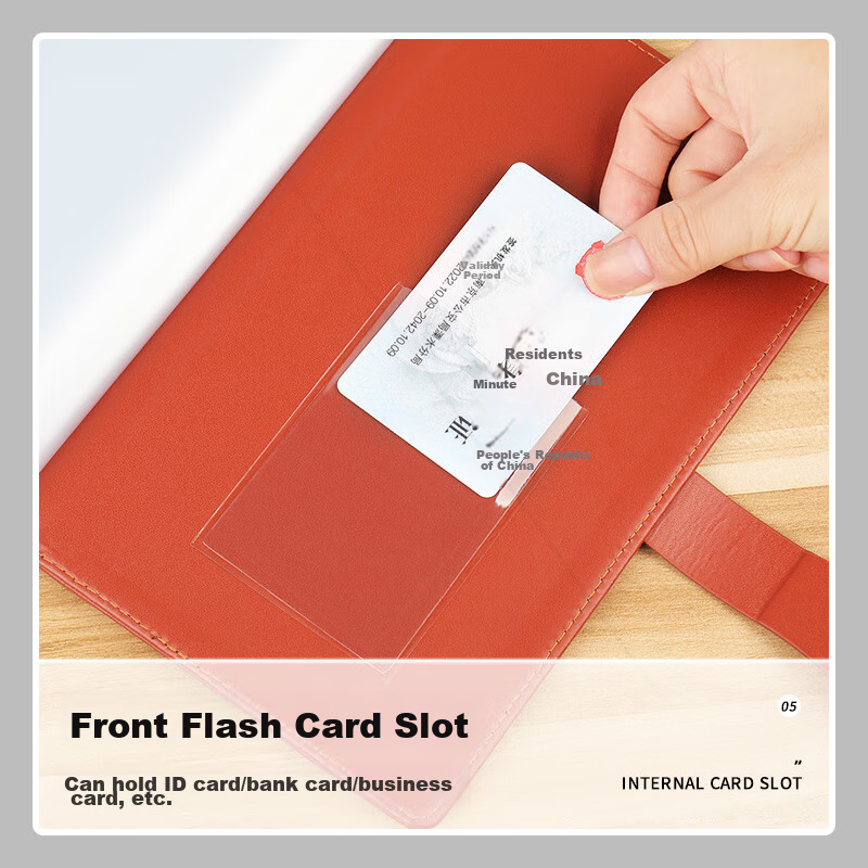 Dile Deposit Slip Organizer, Bank Deposit Book Holder, Deposit Receipt Folder, S...