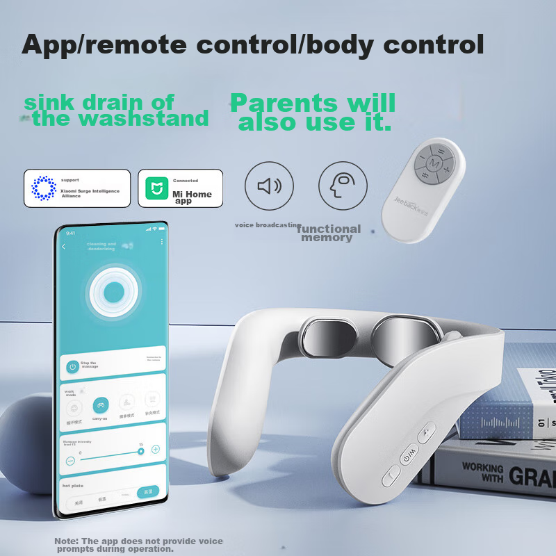 Jeeback G20 Cervical Massager with Mi Home App Control, Shoulder Neck Pocket Mas...