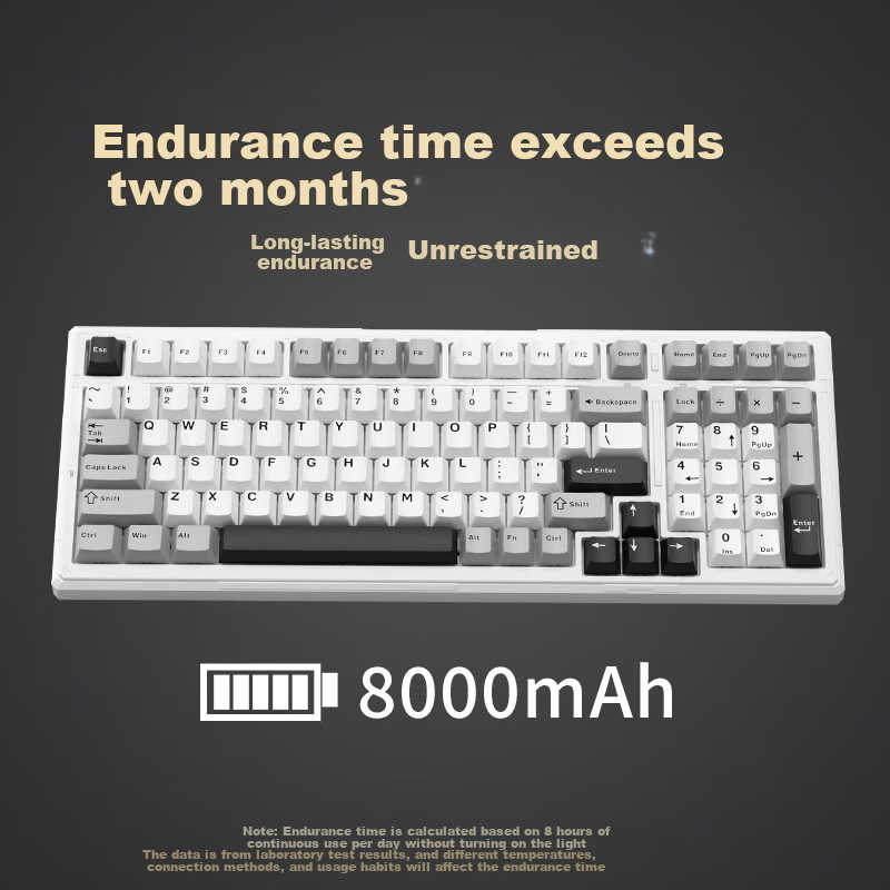 Ikbc Wireless Mechanical Keyboard Wired Bluetooth Three Modes RGB Customizable H...