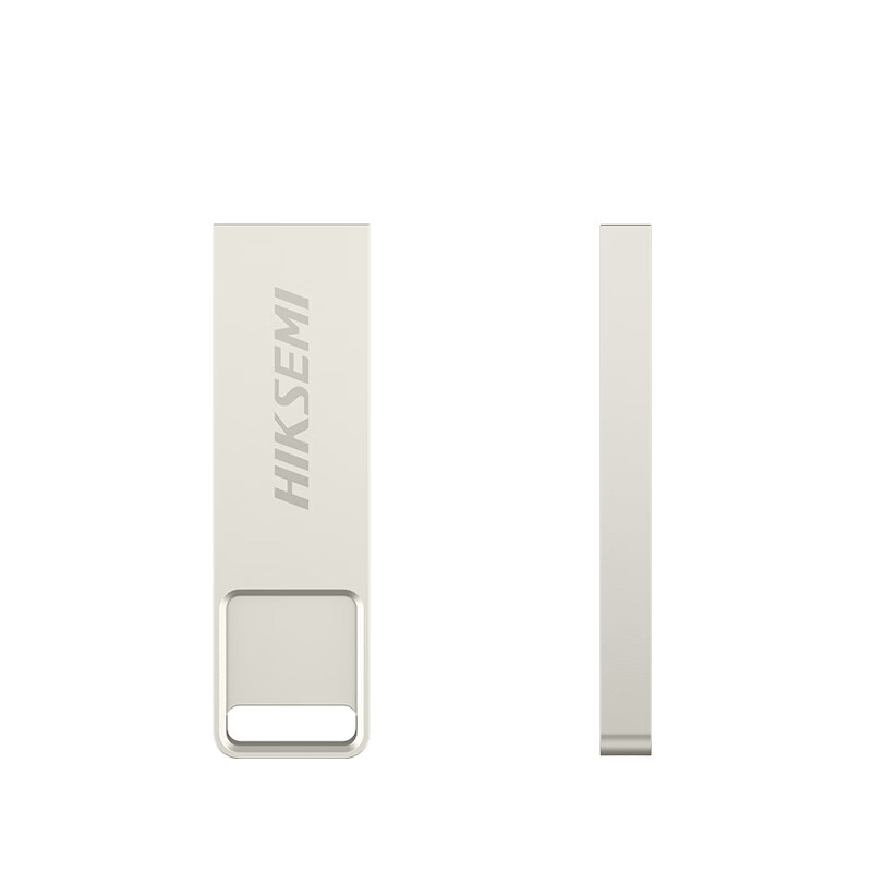 HIKVISION 4GB USB2.0 Metal USB Flash Drive X301, Blade Silver Color, One-Piece E...