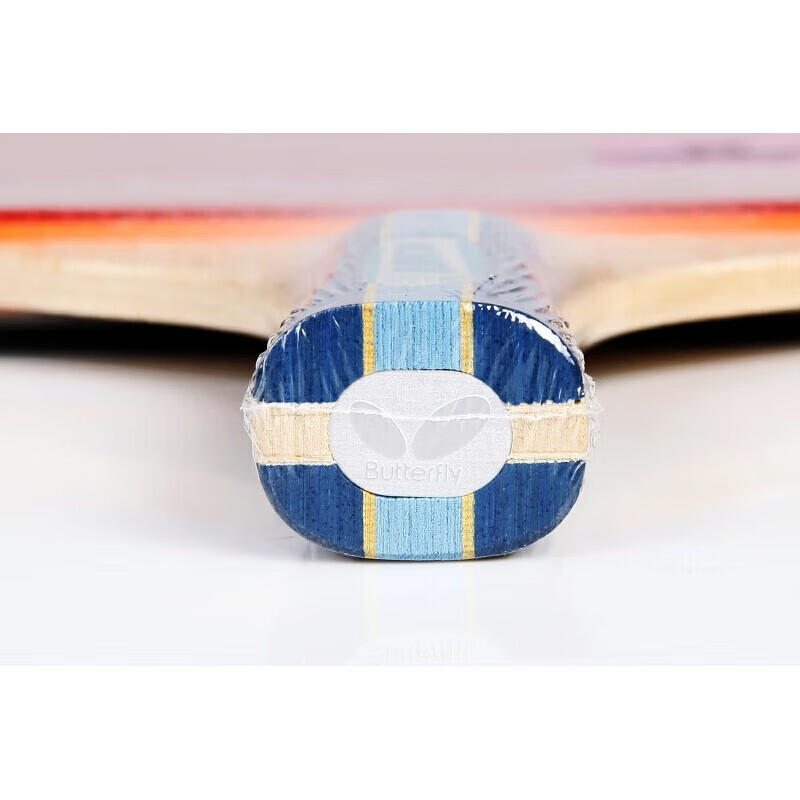 Butterfly Five-Star Table Tennis Racket, Penhold Grip, Double-Sided Reverse Rubb...