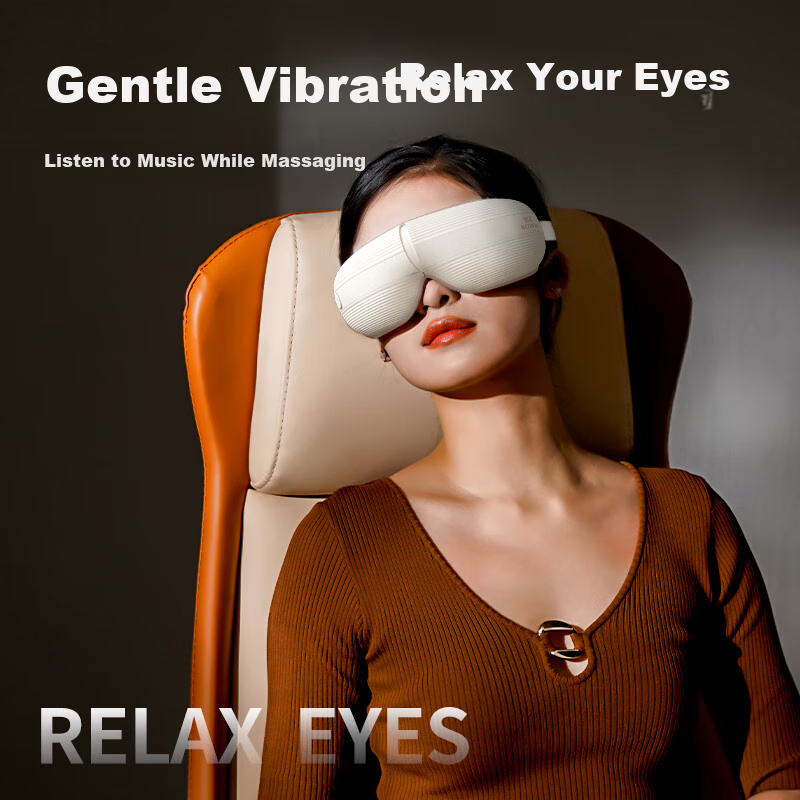 And Eye Massager, Foldable Airbag Kneading Eye Care Device, Adult Hot Compress S...