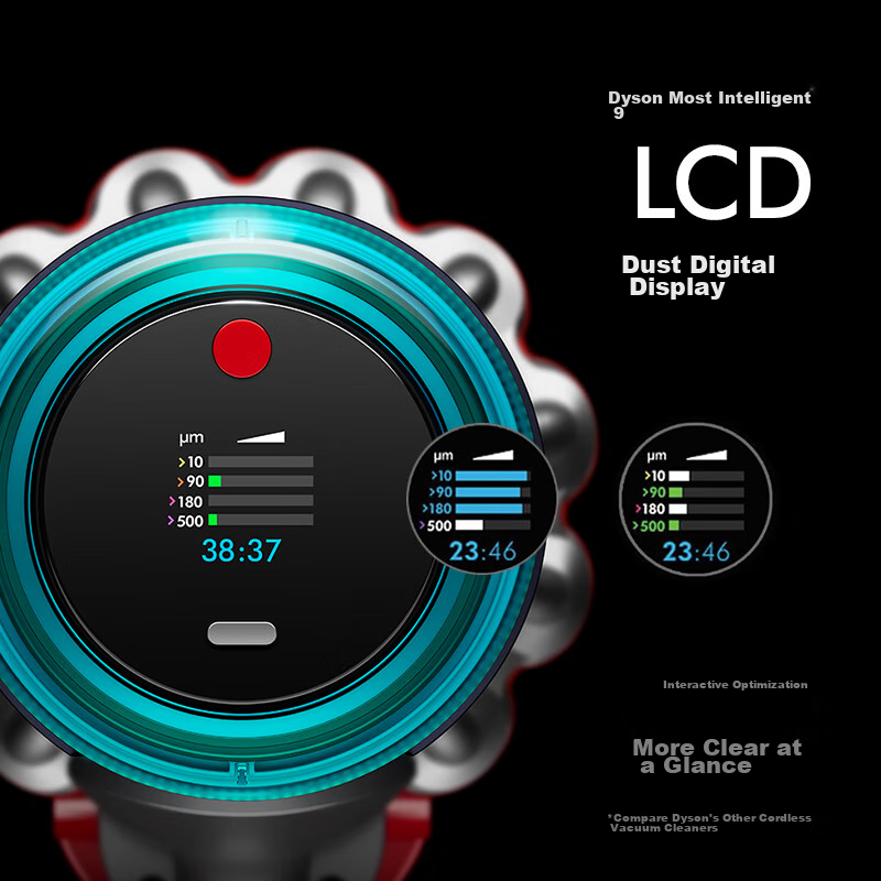 Dyson G5 Detect Fluffy Cordless Handheld Vacuum Cleaner, Dust Mite Removal, Pet-...