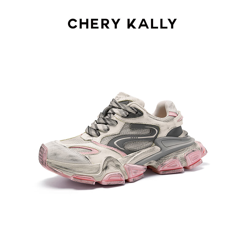 CHERY KALLY Thick-soled Height Increasing Dad Shoes Women's Casual Shoes Classic...