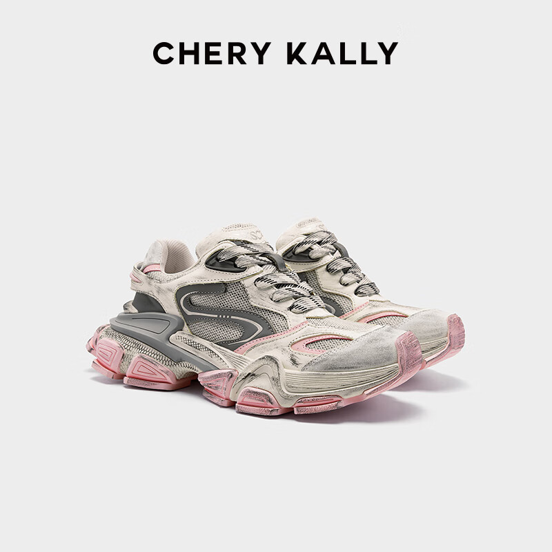 CHERY KALLY Thick-soled Height Increasing Dad Shoes Women's Casual Shoes Classic...