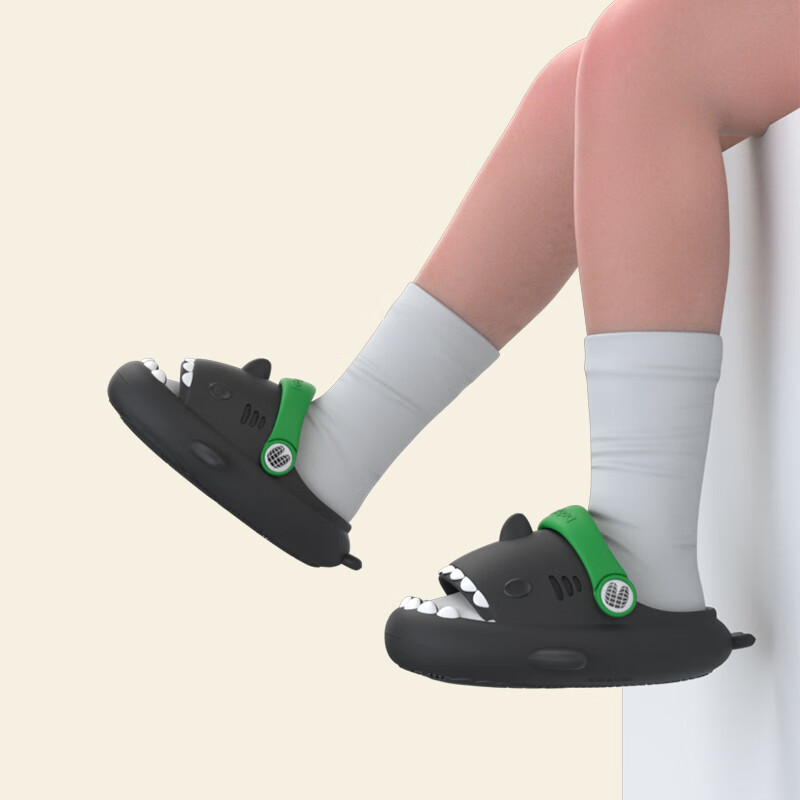 Babycrayon Children's Slippers, Boys' Summer Cartoon Girls' Baby Clogs, Black, 1...