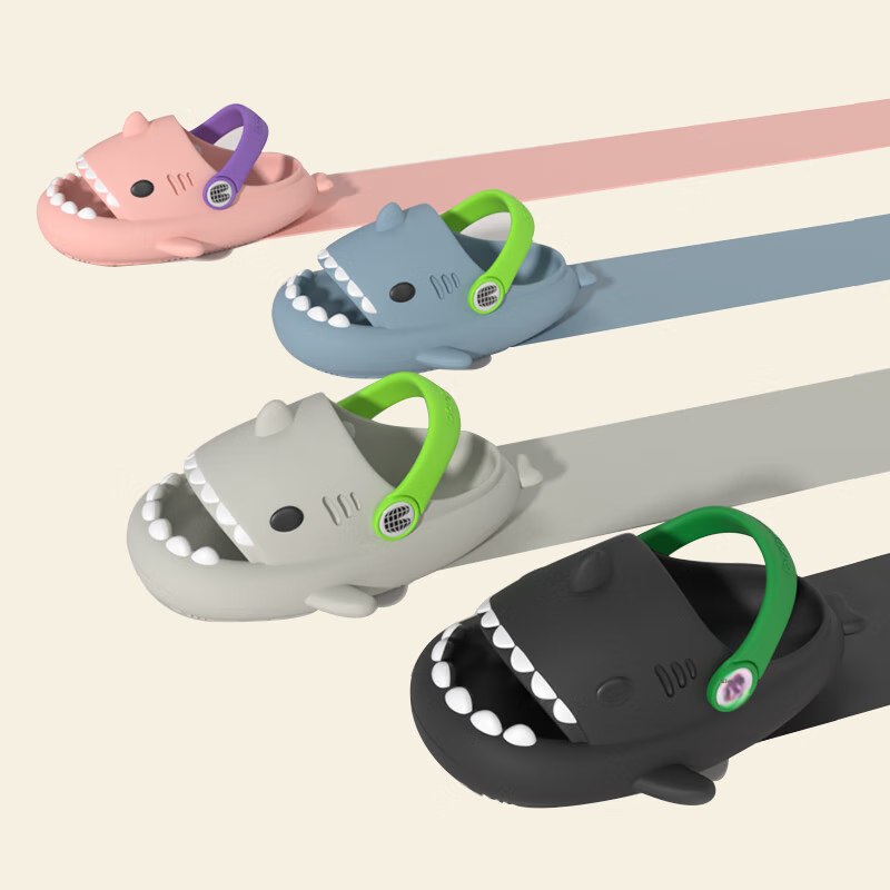 Babycrayon Children's Slippers, Boys' Summer Cartoon Girls' Baby Clogs, Black, 1...