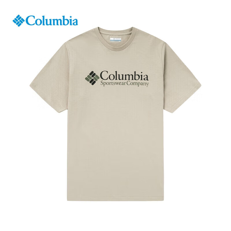 Columbia Men's T-Shirt, Spring/summer 2024, Outdoor Casual Comfortable Breathabl...