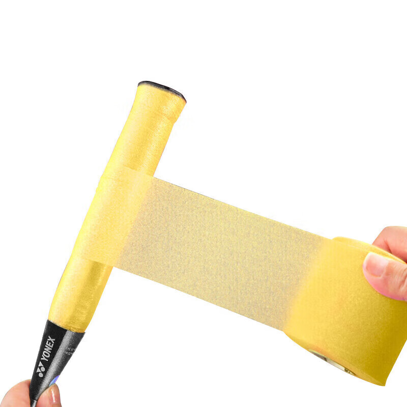 YONEX Shock-Absorbing Membrane, Cushioning Grip, Non-Slip Wrap, Binding Strap, A...