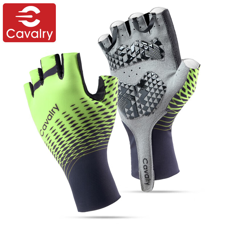 CAVALRY Cycling Gloves Unisex Summer Sports Anti-slip Breathable Riding Outdoor...