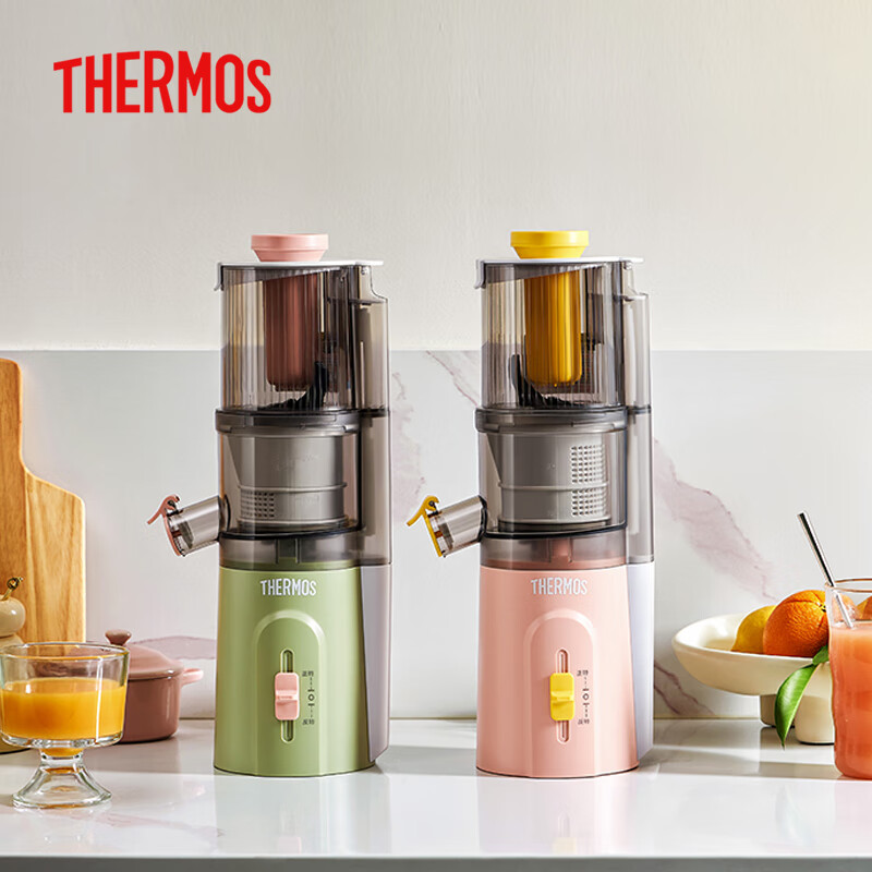 THERMOS [National Subsidy] EHA-2107A Large-Mouth Juicer, Pulp Separation, Home S...