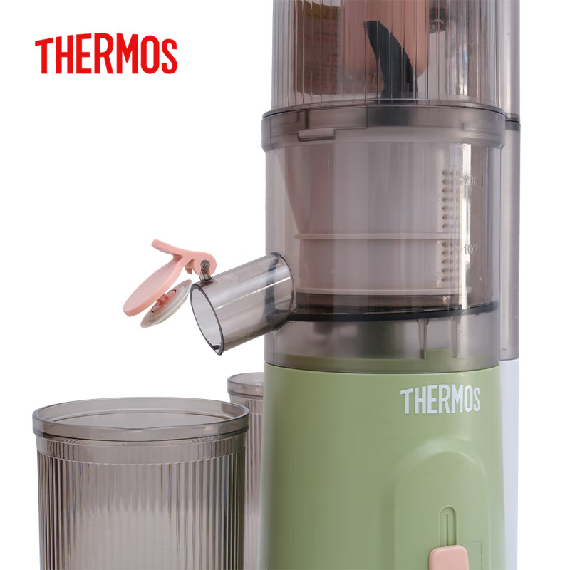 THERMOS [National Subsidy] EHA-2107A Large-Mouth Juicer, Pulp Separation, Home S...